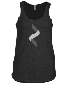 Helix Ladies Eco Racerback Tank - Black