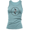 Helix Ladies Racerback Tank - Aqua