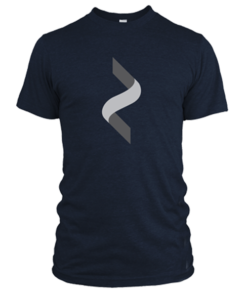 Helix Performance T-Shirt - Heather Navy